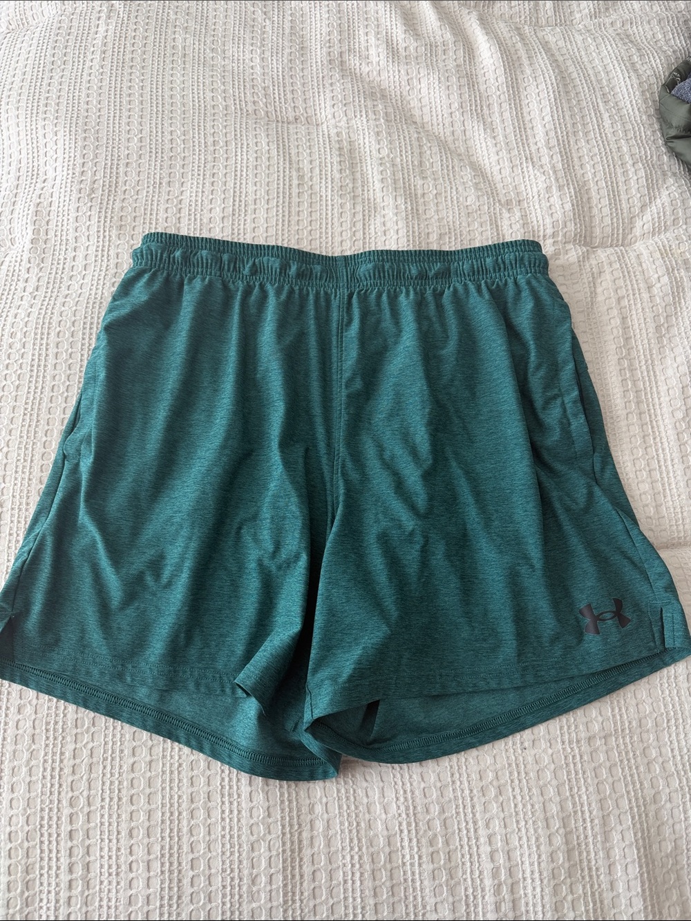 Under Armour Men's Teal Green Athletic Shorts